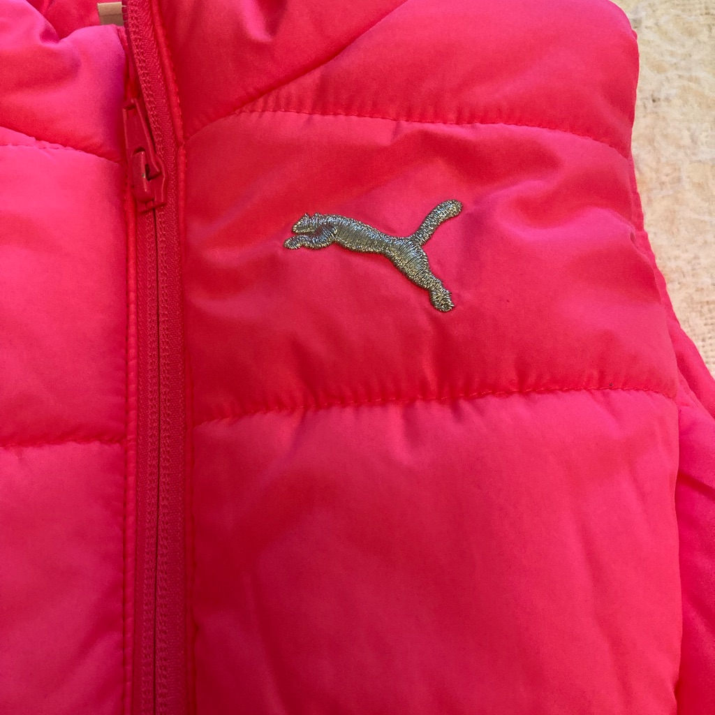 Girls Xs Puma Puffer Vest